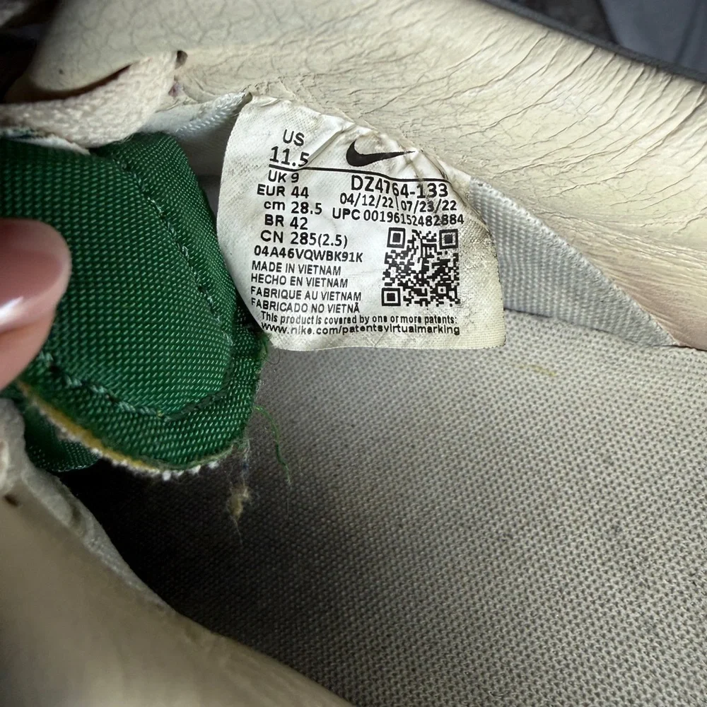 Nike‎ Air Force 1 Low LV8 ‘07 Vintage Gorge Green - Size 11.5